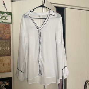 Dress Barn white blouse
